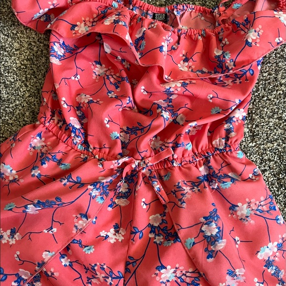 Star Line Girls Romper Dress - Sz 7/8 - Picture 3 of 5